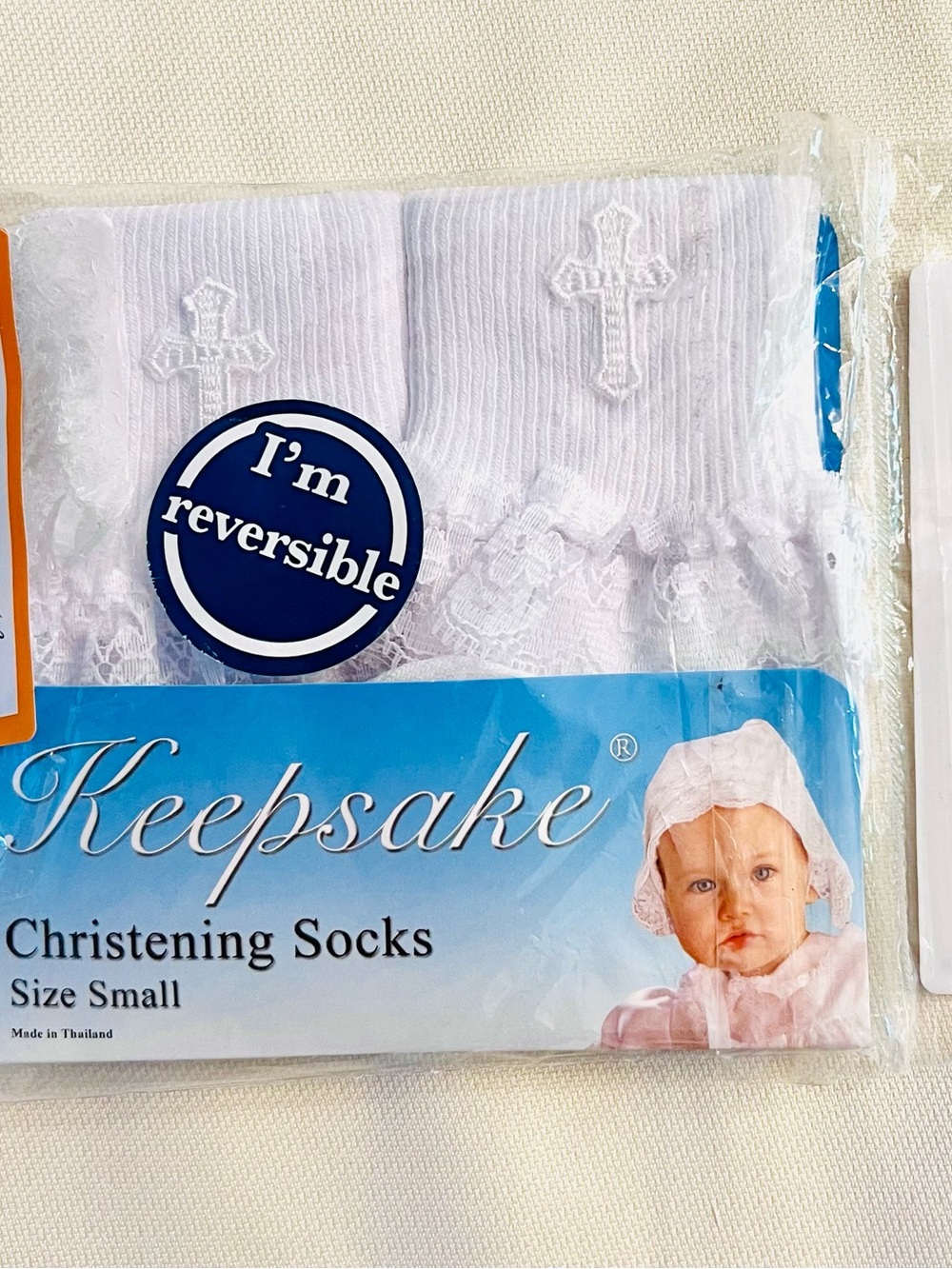KEEPSAKE Christening Infant Socks